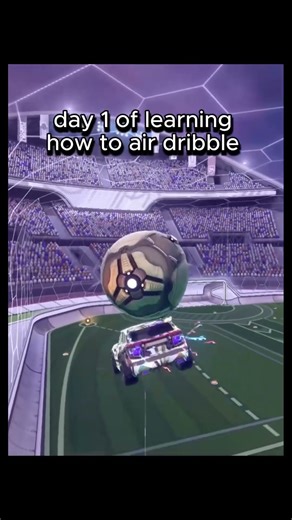 Day 1 of learning how to air dribble