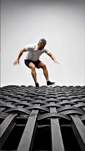 Jumping on the Weirdest Mattresses Ever – Satisfying Compilation!