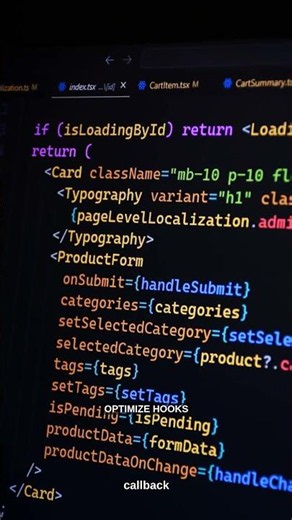 Faster React Code