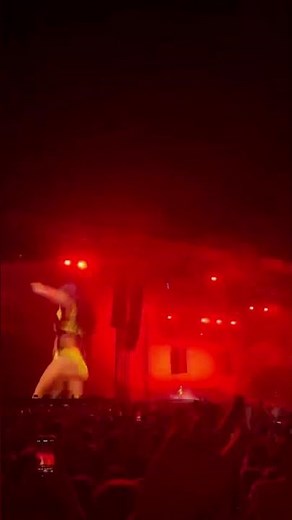 Charli XCX performing Speed Drive live at Sziget Festival 2025