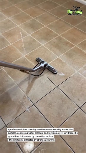 Satisfying Tile Cleaning Process | Deep Floor Extraction Technology