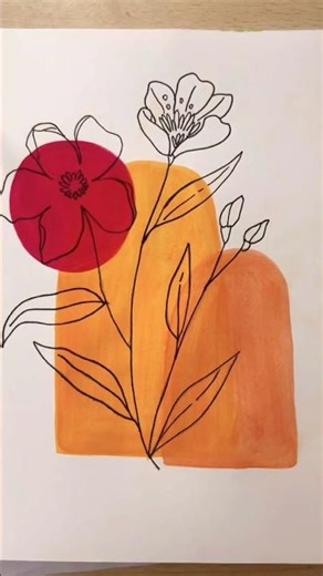 Abstract boho aesthetic art #painting #artshorts #acrylicpainting #art #bohoart #aesthetic #fyp #111