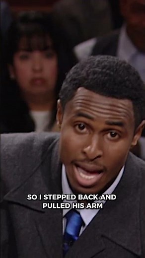 The man would not fall! #JudgeJudy