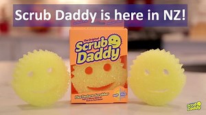 The world renowned Scrub Daddy is FINALLY here!!! -- http://bit.ly/ScrubDaddy4pk Scrub Daddy is the number one selling product EVER on the USA's Shark Tank, and with good reason, he's amazing! Plus we have a huge opening deal -- http://bit.ly/ScrubDaddy4pk Get in quick!! | Scrub Daddy