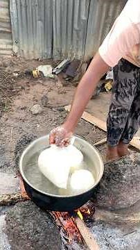 Let’s prepare our fufu #goviral #duet #food