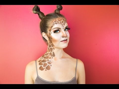 Giraffe Halloween Makeup Tutorial