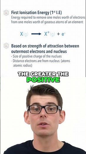 Why Does First Ionisation Energy Decrease Down a Group? ⚡⬇️