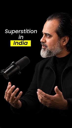 Acharya Prashant on Superstition😒: Why Do We Believe Without Questioning? #acharyaprashant