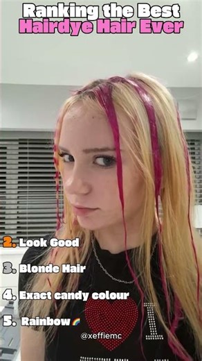 Ranking The Best Hairdye Colour #tranisition #hair #hairdye