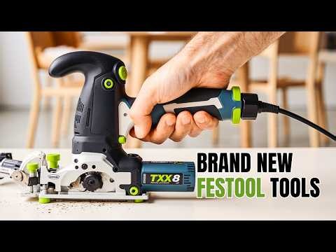 15 NEW Festool Tools 2026 — Cordless Saws, Sanders & Routers Full Lineup Revealed!