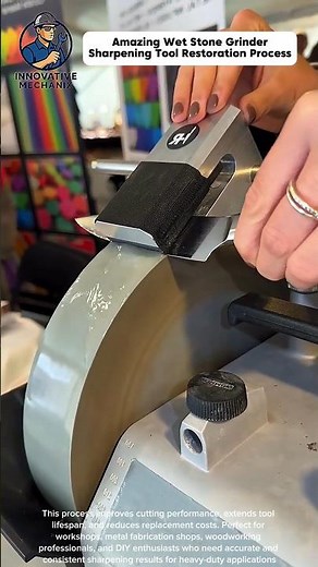 Amazing Wet Stone Grinder Sharpening Tool Restoration Process