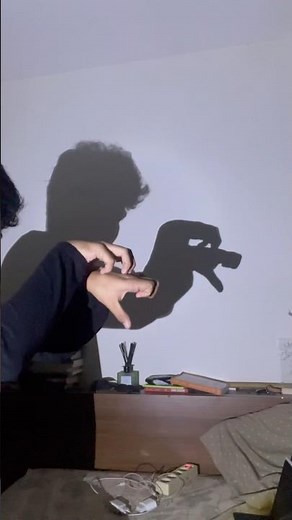 How to make a living hand puppet #shortvideo