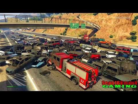 GTA 5: Longest Chain of Explosions (without Weapons)
