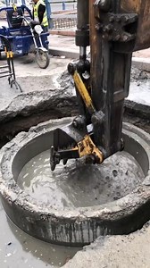 111K views · 196 reactions | Excavator trying to uncover a manhole | How It’s Made | Facebook