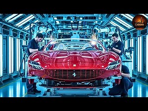 How the Ferrari Roma Is Built from Aluminum Frames to Luxury Supercar – Inside the Factory