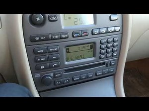 How to open Jaguar radio without code