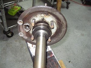 Rear Axle Bearing Replacement With Pictures