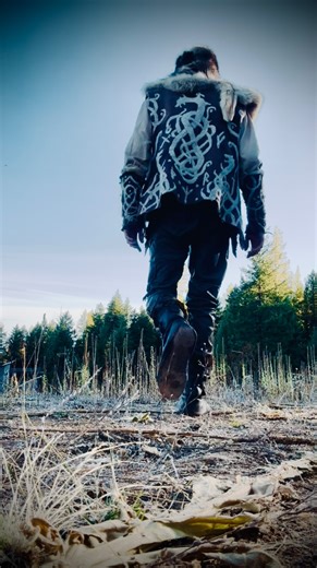 Handcrafted Viking turn boots — built the old way, finished with wool and fur inserts for that true Norse comfort. ⚔️🪶 #VikingCraft #Leatherwork #handmadeboots #wool #leather #handcrafted #art | Primitive Technique