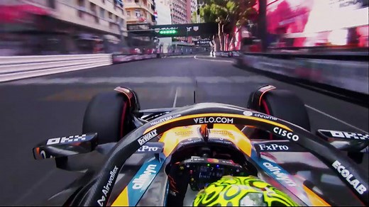 ONBOARD: Lando Norris’ 2025 Pirelli Pole Position Award lap at the Monaco Grand Prix