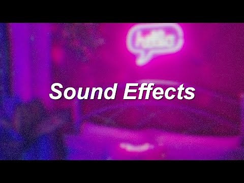 SOUND EFFECTS YOU NEED FOR YOUR EDIT AUDIOS!!!
