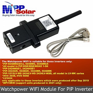 WIFI Module for MPP SOLAR  inverters  Android IPhone APP  Tariff included | eBay