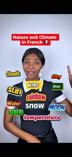 Understanding Nature and Climate in French