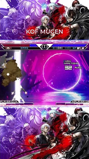 [KOF MUGEN] Orochi Iori XIII WF Combo #kofmugen