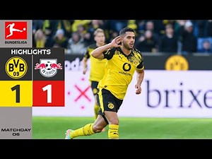 Borussia Dortmund vs. RB Leipzig | 1:1 | Highlights | Bundesliga, Matchday 6, 2025/26