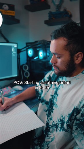 Starting a clothing brand going into 2026! I’m at the designing point of this journey! #clothingbrand #clothingbrandtips #smallbusinessowner #clothingbrandowner #fypシ