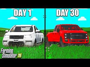 I SPENT 1 MONTH BECOMING A MILLIONAIRE WITH $0 AND A COW - (CAN WE MAKE MILLIONS?)