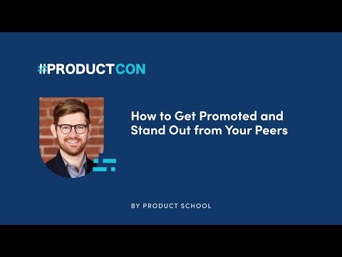 #ProductCon NY '23: How to Get Promoted & Stand Out from Peers by fmr Match VP of Product, Matt Gray