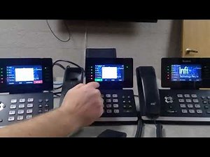 Blind and Attended Transferring w/ 3 way conference call, Yealink SIP T54W w/ 3CX V16