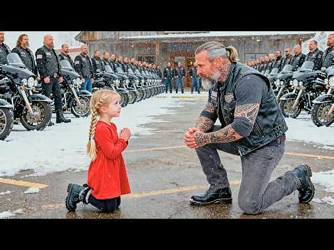 "Will You Be My Dad?" She Whispered — 250 Hells Angels Saved More Than One Child