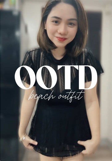 Stylish One-Piece Beach Outfit for Summer