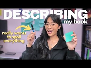 describing my book (in the most vague way possible) | writing update