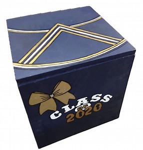 Varsity Cheer Boxes School Box Collapsible Wood Stand Sports High School Group - Etsy