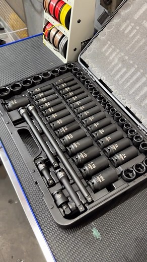 Harbor Freight | This 61 piece Quinn 1/2” Drive SAE & Metric Master Impact Socket Set comes organized in a heavy duty carrying case for easy storage and... | Instagram