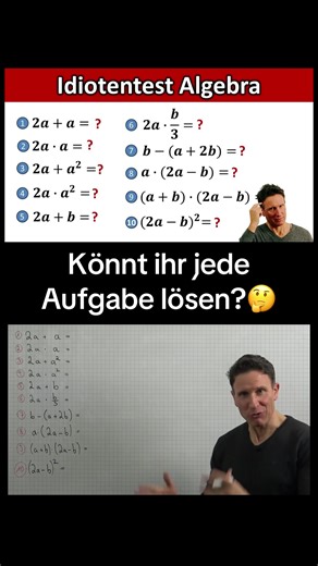Mathe Challenge: Könnt ihr jede Aufgabe lösen?