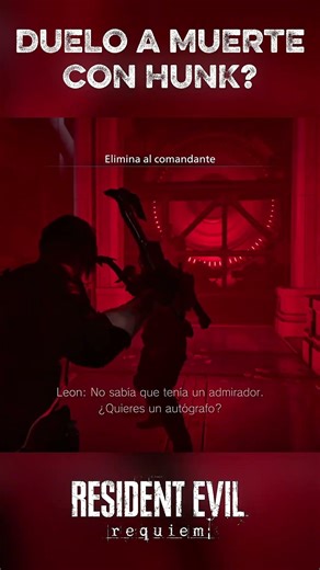 Que dice la raza, es o no es Hunk? #residentevil #leonskennedy #hunk #gameplay