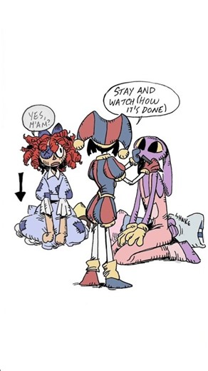 Jax's Makeover!💄Jax x Pomni❤️TADC Comic Dub