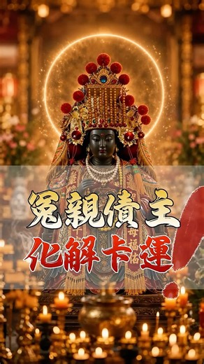 【刷到黑臉媽祖，不要害怕】祂的臉黑，不是因為兇，是因為替你擋了太多東西🖤#黑臉媽祖 #化解冤親 #中元普渡 #烏日聖母宮 #媽祖保佑