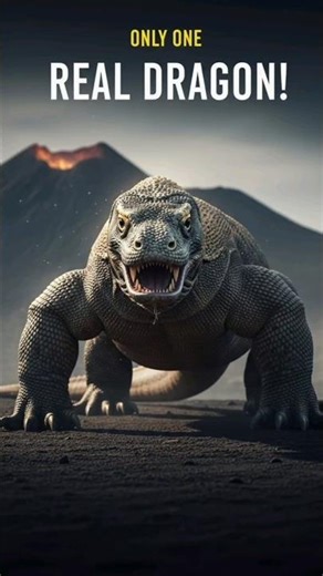 Real Dragon Exists 😱 | Komodo Dragon Facts | World’s Deadliest Lizard