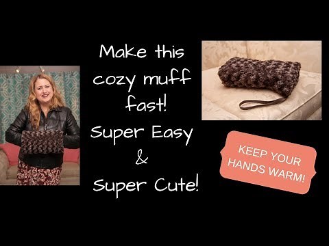 Gift Idea - DIY Make this Easy Muff Fast