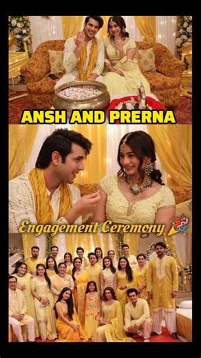 Ansh And Prerna Engagement Celebration In Serial Anupama 🎉 #anupama #engagement #ansh #prerna #new