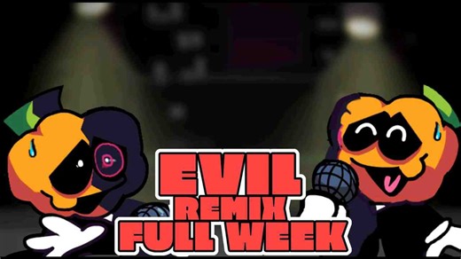 FNF Corruption Remixes PUMP vs EVIL PICO full week还原