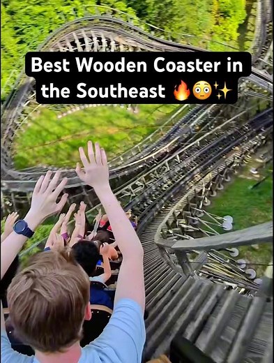 Best Wooden Coaster in the Southeast? 🤔 Thunderhead Back Row | Dollywood