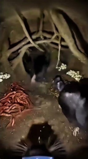 Underground Animal POV Camera 🐾 | Pocket Gopher Tunnel Exploration #shorts