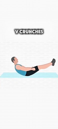 CORE WORKOUT: Perfect V Crunches for Abs