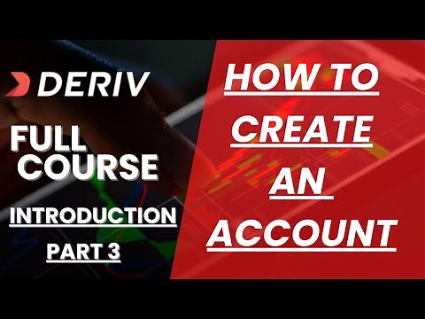 How To Create a Deriv Account From Scratch (CLICK THE LINK BELOW AND REGISTER TO GET 5 FREE BOTS)