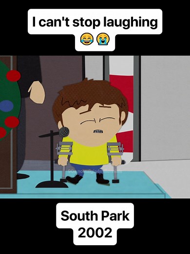 My boy Jimmy was struggling 😩😂 South Park - Red Sleigh Down S6, E17 2002 _________________________________________ Follow for more nostalgic content! Daily uploads. Thanks for being here. 🥹❤️🙏 . . . #nostalgia #millennials #90s #1990s #2000s #00s